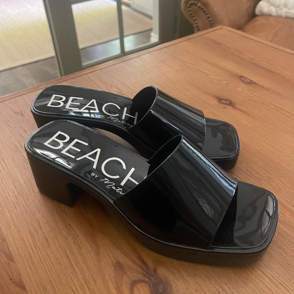 Beach by Matisse Black Heels